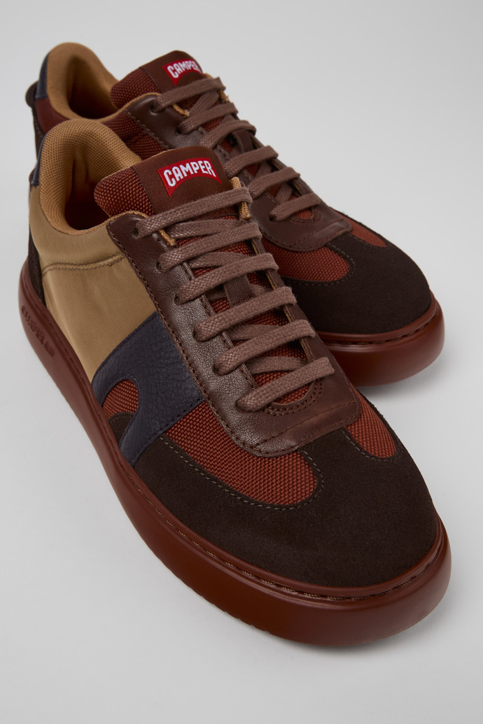 Neu Eingetroffen Camper Runner K21 - Mehrfarbiger Damensneaker aus Nubukleder und Textil