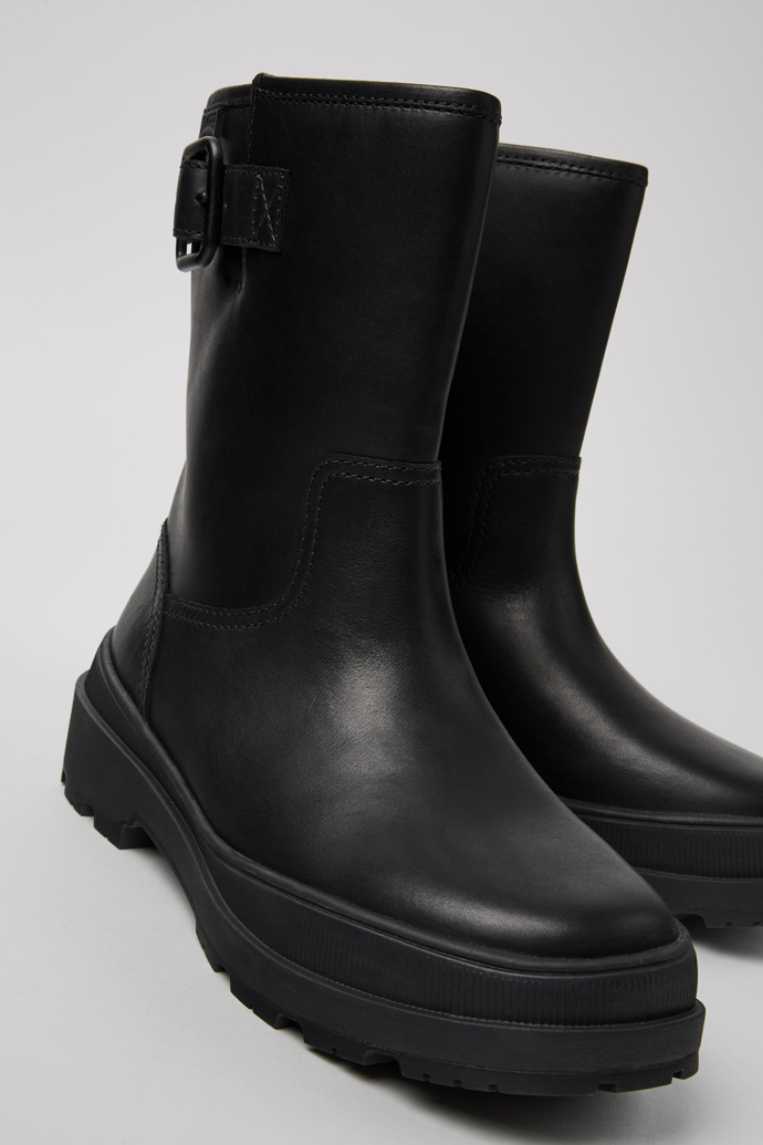 Neu Eingetroffen Camper Brutus Trek MICHELIN - Schwarzer Damenstiefel aus Nubukleder