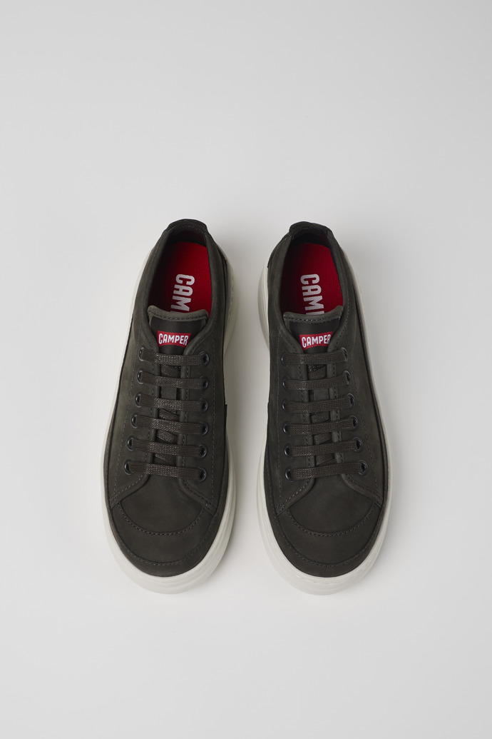 Neu Eingetroffen Camper Runner Up - Grauer Ledersneaker für Damen