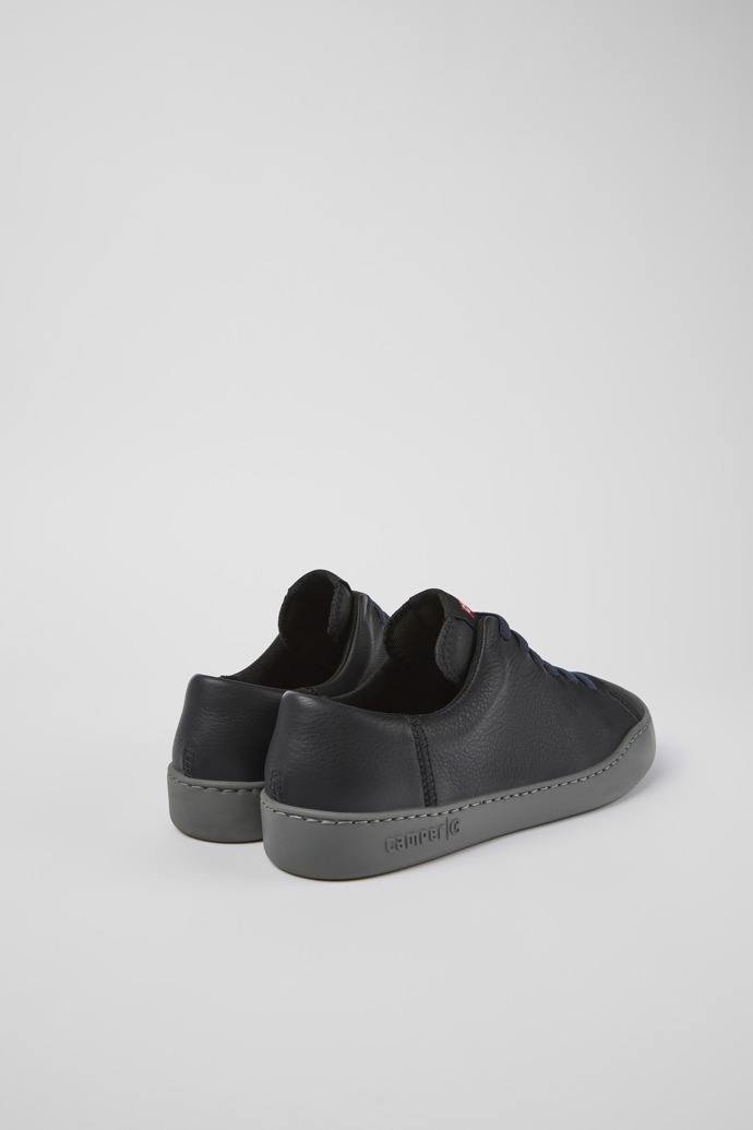 Neu Eingetroffen Camper Peu Touring - Schwarzer Herrensneaker aus Leder.