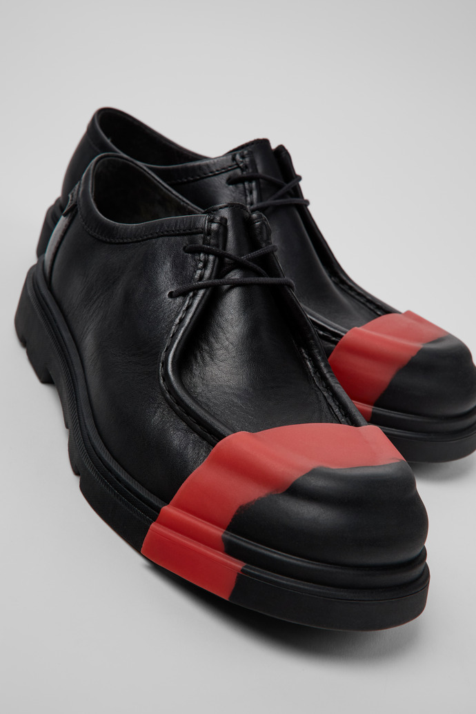 Neu Eingetroffen Camper Junction - Schwarzer Herrenschuh aus Leder.