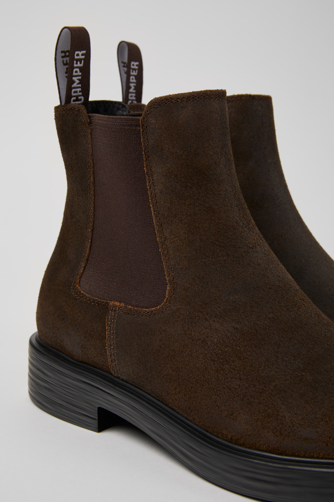 Neu Eingetroffen Camper Dean - Braune Herrenstiefelette aus Nubukleder.