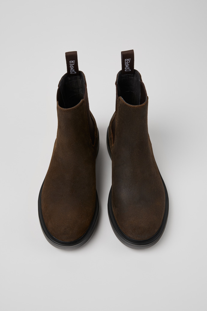Neu Eingetroffen Camper Dean - Braune Herrenstiefelette aus Nubukleder.