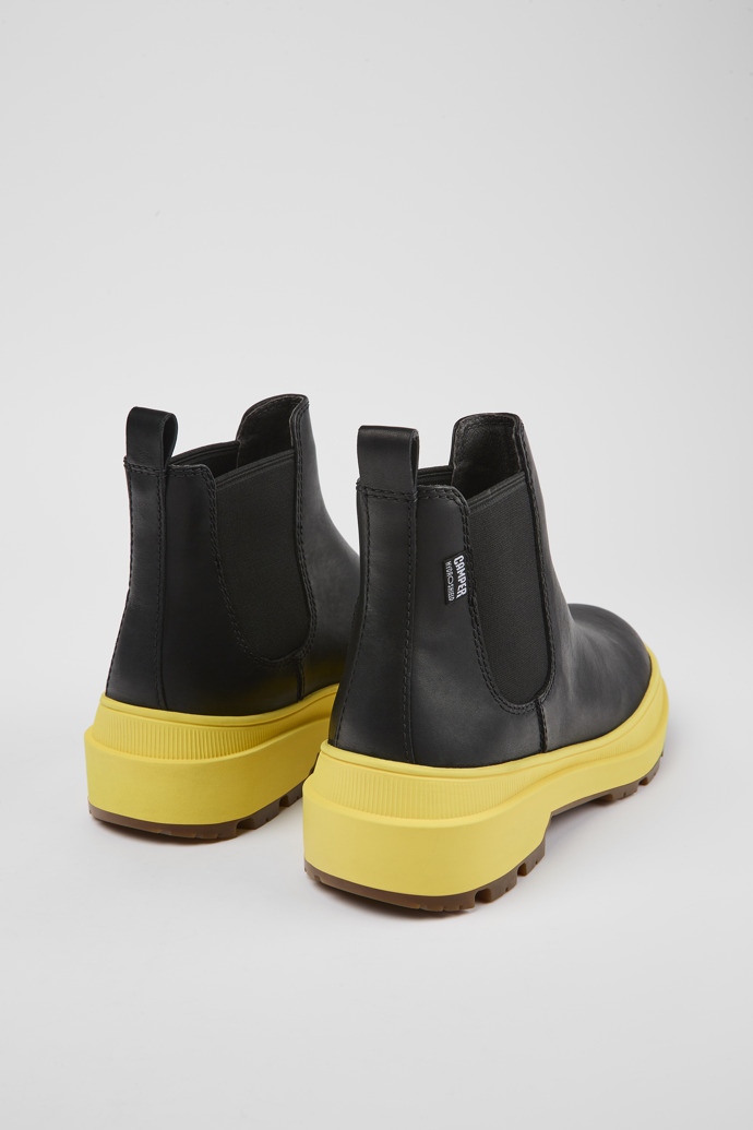 Neu Eingetroffen Camper Brutus Trek HYDROSHIELD® MICHELIN - Schwarze Damenstiefelette aus Leder