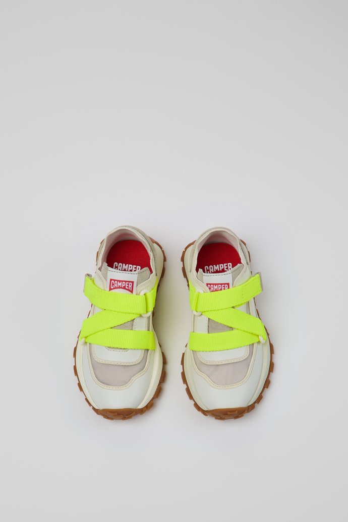 Neu Eingetroffen Camper Drif Trail - Mehrfarbige Kindersneaker aus Recycling-PET und Nubukleder.