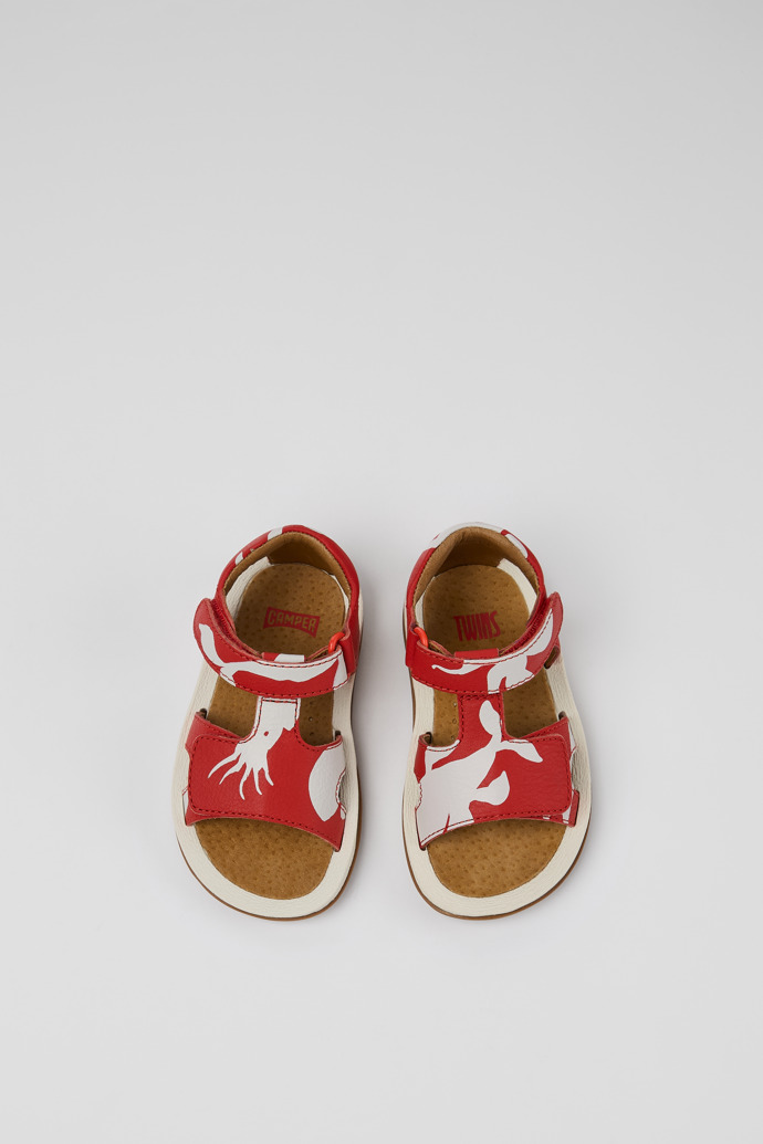 Neu Eingetroffen Camper Twins - Mehrfarbige Ledersandalen
