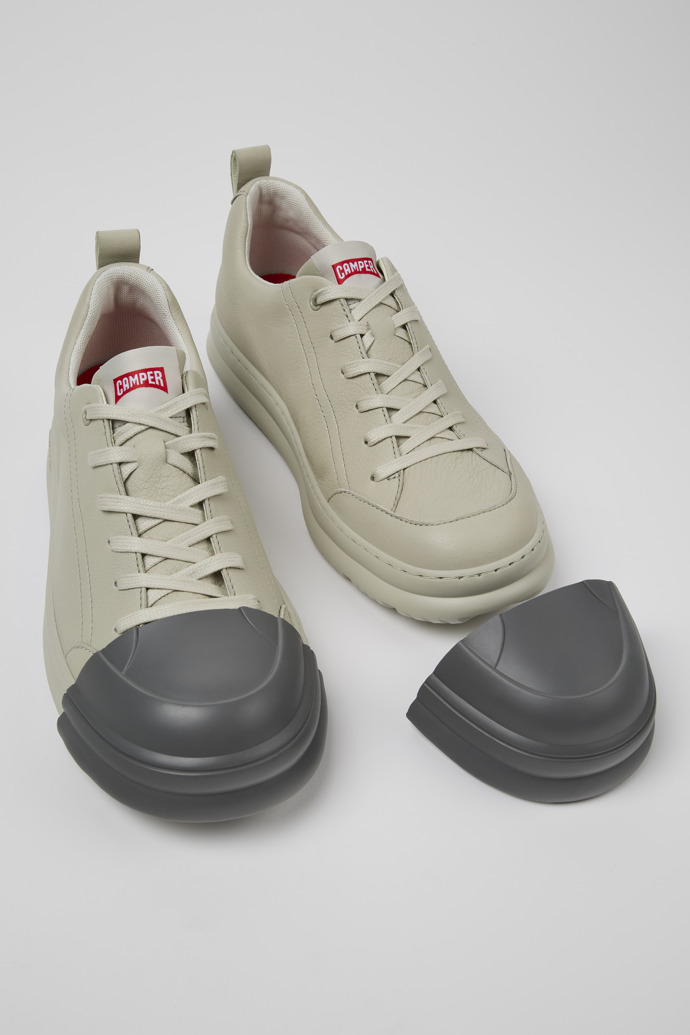 Neu Eingetroffen Camper Junction Runner Toe Caps - Zehenaufsätze aus Gummi in Grau