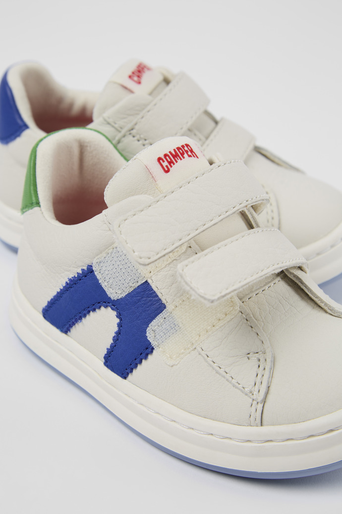 Neu Eingetroffen Camper Twins - Weißer Ledersneaker