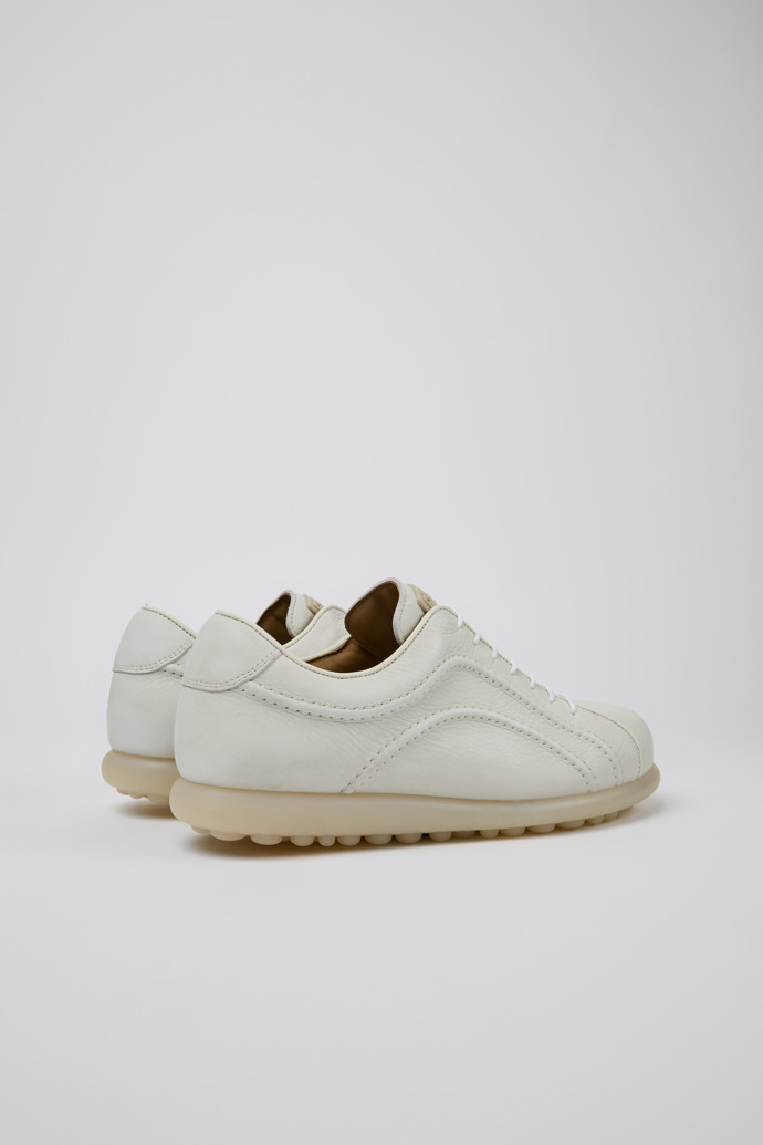 Neu Eingetroffen Camper Pelotas - Weißer Herrensneaker aus ungefärbtem Leder