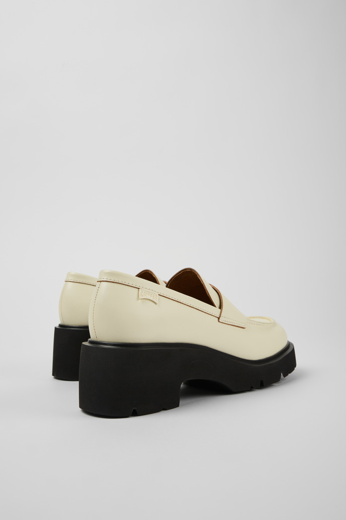 Neu Eingetroffen Camper Milah - Weißer Damenloafer aus Leder