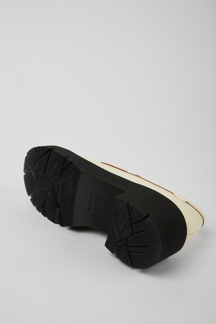 Neu Eingetroffen Camper Milah - Weißer Damenloafer aus Leder