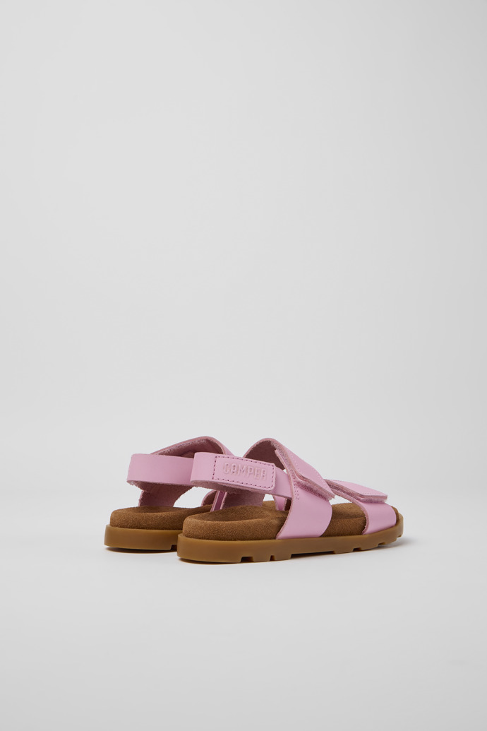 Neu Eingetroffen Camper Brutus Sandal - Rosa Mädchensandale aus Leder