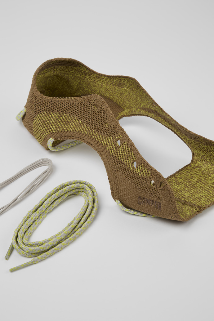 Neu Eingetroffen Camper ROKU Shoe Uppers - Braune Oberteile (2 Stück) für jeweils den rechten und den linken Schuh.