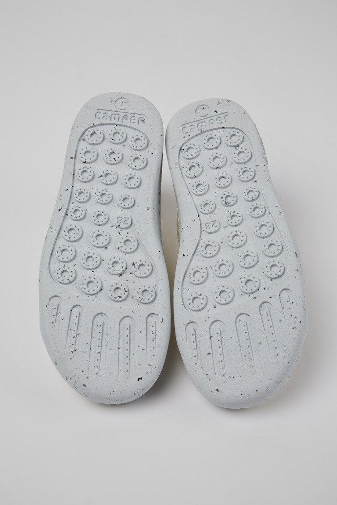 Neu Eingetroffen Camper Peu Touring - Weißer Kinderschuh aus Textil
