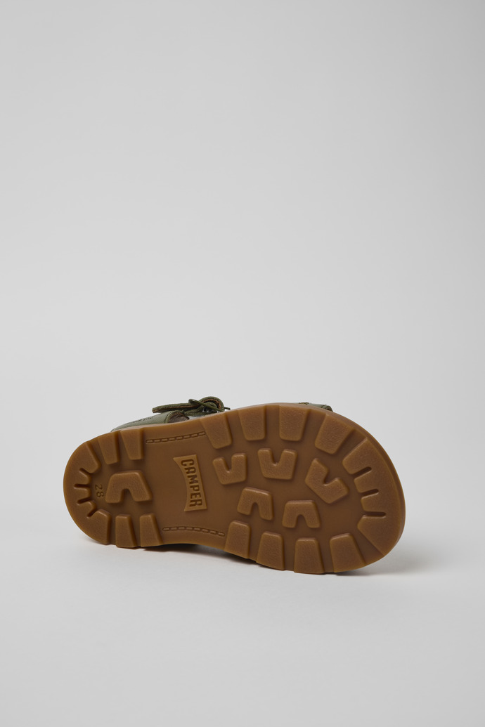 Neu Eingetroffen Camper Brutus Sandal - Grüne Ledersandalen