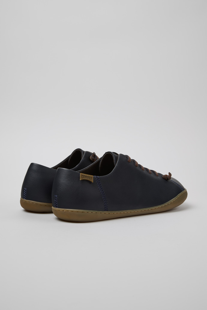 Neu Eingetroffen Camper Peu - Blauer Herrenschuh aus Leder.