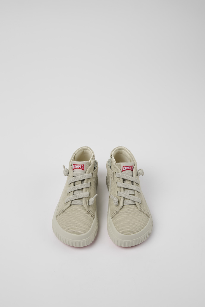 Neu Eingetroffen Camper Peu Roda - Grauer Kindersneaker aus Textil