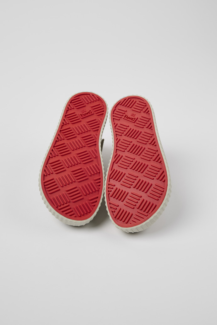 Neu Eingetroffen Camper Peu Roda - Grauer Kindersneaker aus Textil