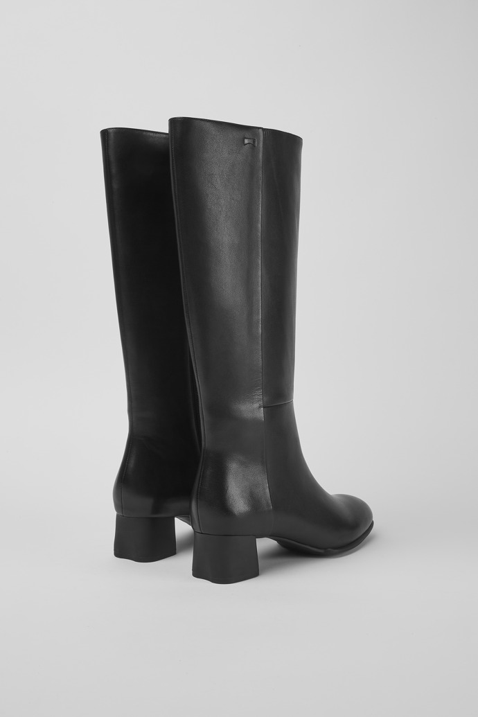 Neu Eingetroffen Camper Katie - Schwarzer hoher Lederstiefel für Damen.