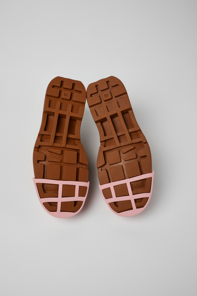 Neu Eingetroffen Camper Junction - Brauner Damenschuh aus Nubukleder.
