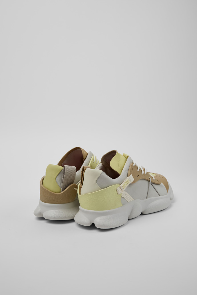 Neu Eingetroffen Camper Twins - Mehrfarbiger Herrensneaker aus Leder/Textil.