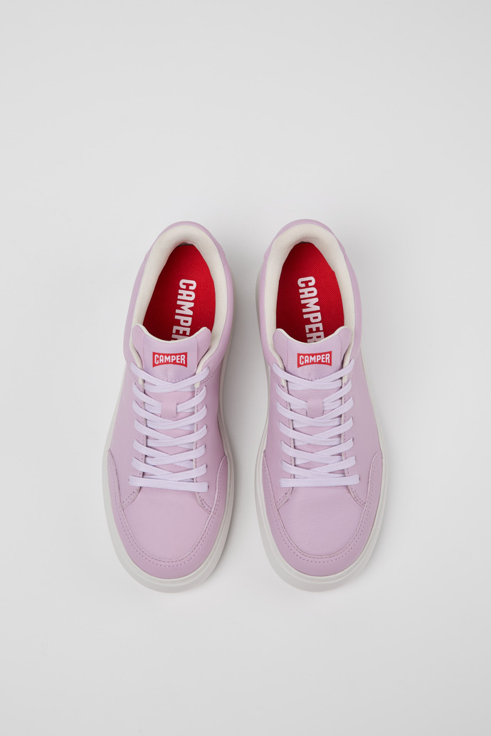 Neu Eingetroffen Camper Runner K21 - Violetter Ledersneaker für Damen