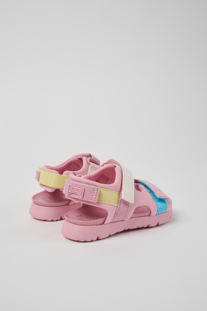 Neu Eingetroffen Camper Twins - Mehrfarbige Kindersandalen aus Textil.