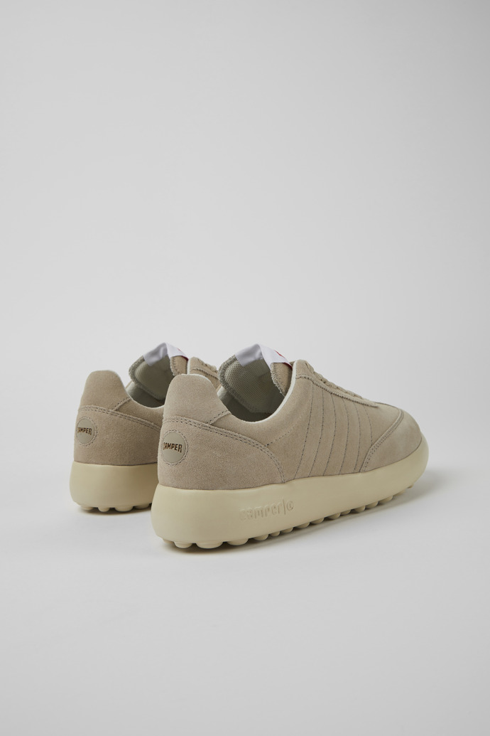 Neu Eingetroffen Camper Pelotas XLF - Beiger Damensneaker aus Nubukleder.