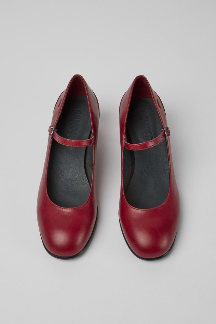 Neu Eingetroffen Camper Katie - Roter Lederschuh für Damen.
