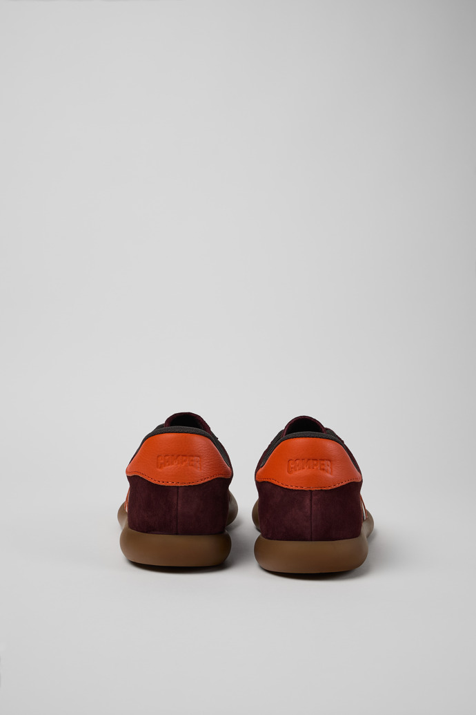 Neu Eingetroffen Camper Pelotas Soller - Weinroter Damensneaker aus Nubukleder/Leder