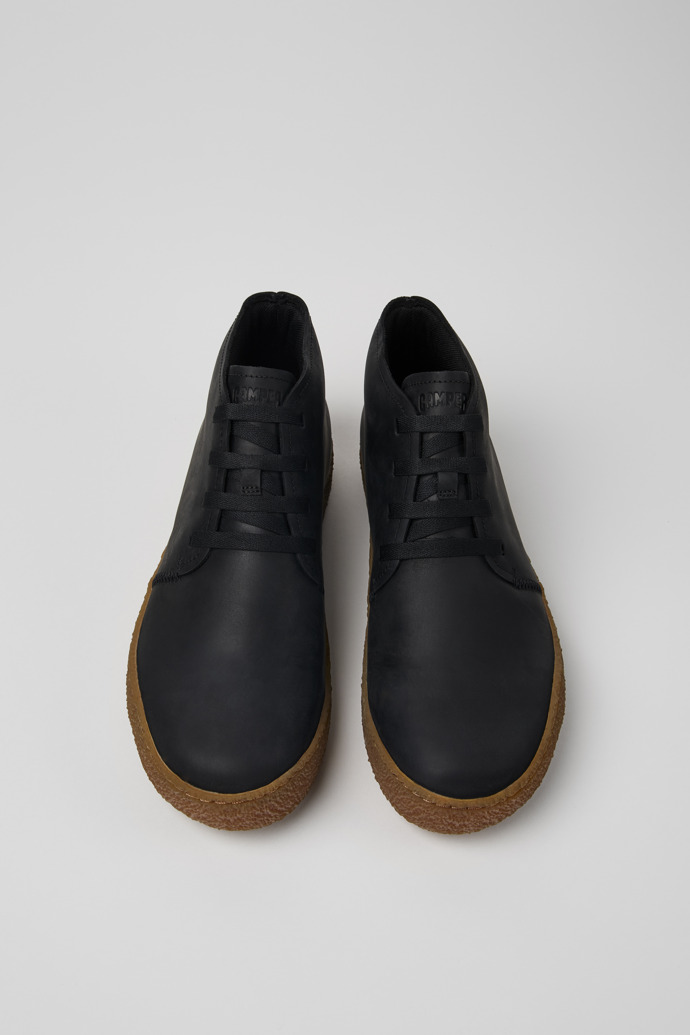Neu Eingetroffen Camper Peu Terreno - Schwarzer Desert-Boot aus Nubukleder für Herren