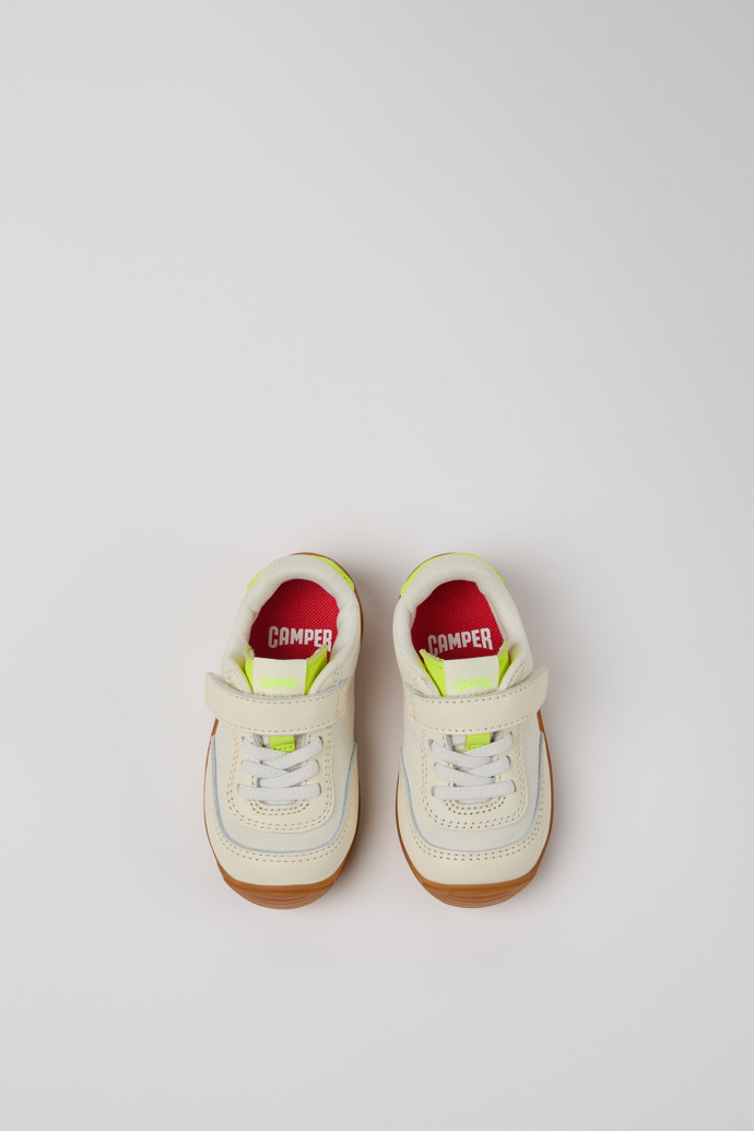 Neu Eingetroffen Camper Dadda - Mehrfarbige Kindersneaker aus Leder und Textil.