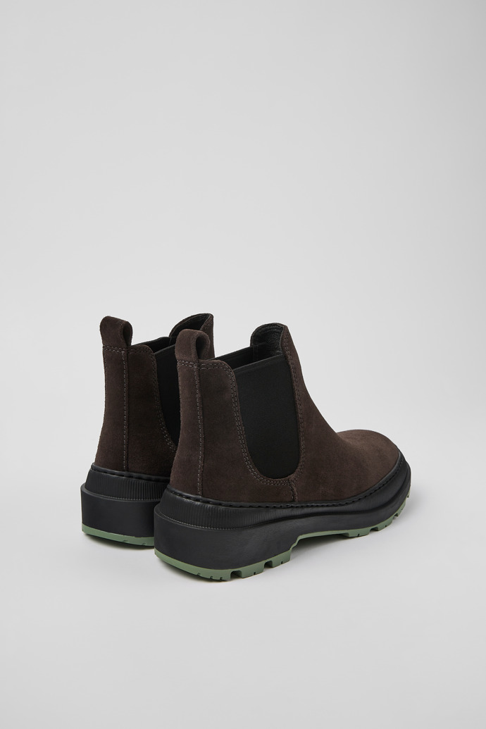 Neu Eingetroffen Camper Brutus Trek MICHELIN - Graue Damenstiefelette aus Nubukleder