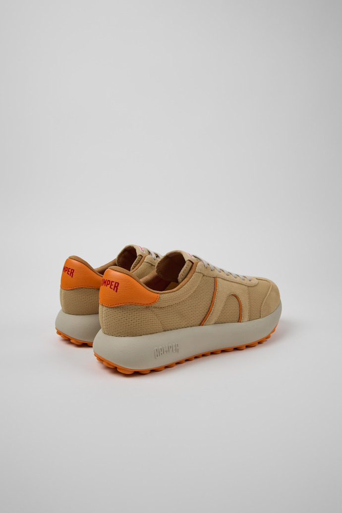 Neu Eingetroffen Camper Pelotas Athens - Mehrfarbiger Herrensneaker aus Recycling-PET und Nubukleder.