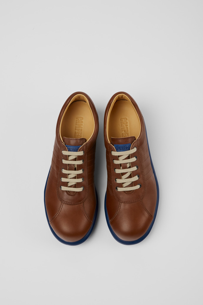 Neu Eingetroffen Camper Pelotas - Brauner Damenschuh aus Leder