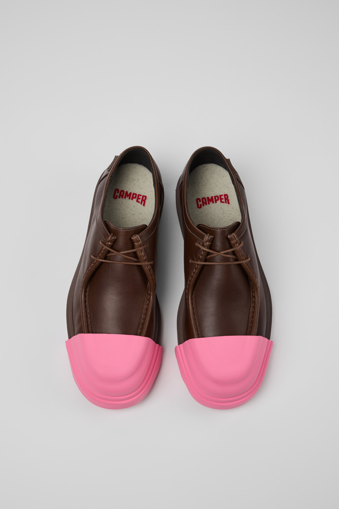 Neu Eingetroffen Camper Junction - Brauner Herrenschuh aus Leder.