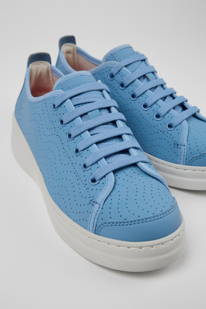 Neu Eingetroffen Camper Runner - Blauer Ledersneaker für Damen