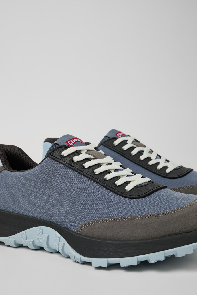 Neu Eingetroffen Camper Drift Trail VIBRAM - Grauer Herrensneaker aus Textil/Nubukleder