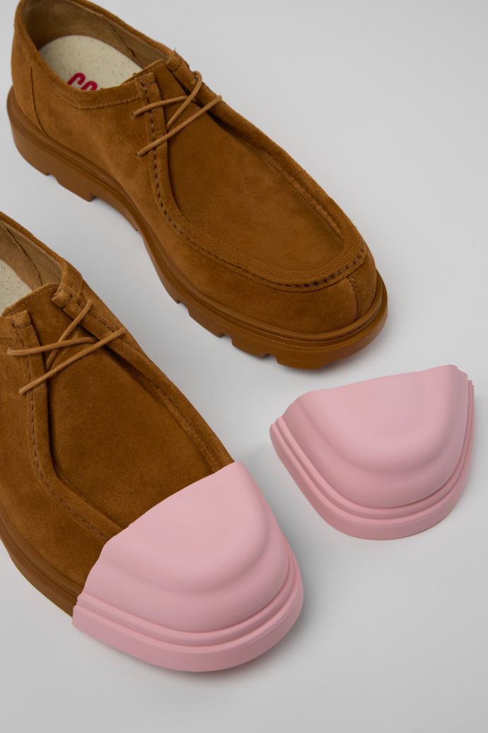 Neu Eingetroffen Camper Junction Toe Caps - Zehenaufsätze aus Gummi in Rosa