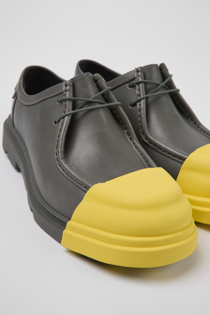 Neu Eingetroffen Camper Junction - Grauer Damenschuh aus verantwortungsvollem Leder