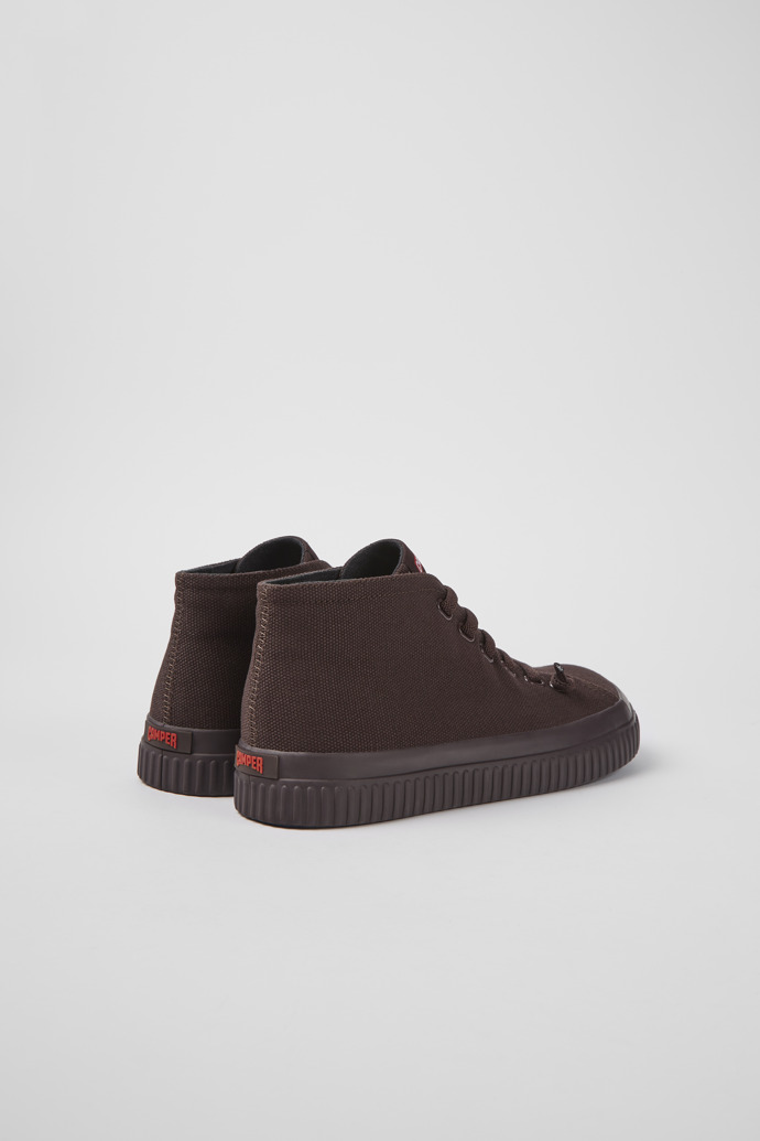 Neu Eingetroffen Camper Peu Roda - Weinrote Textilstiefel für Damen.