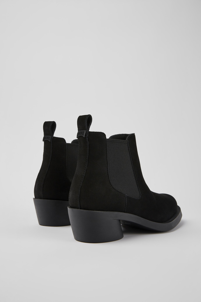 Neu Eingetroffen Camper Bonnie - Schwarze Damenstiefelette aus Nubukleder