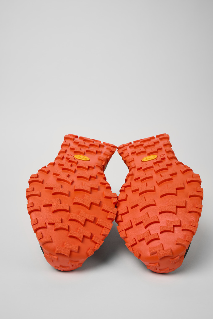 Neu Eingetroffen Camper Drift Trail VIBRAM - Schwarzer Herrensneaker aus Textil und Nubukleder