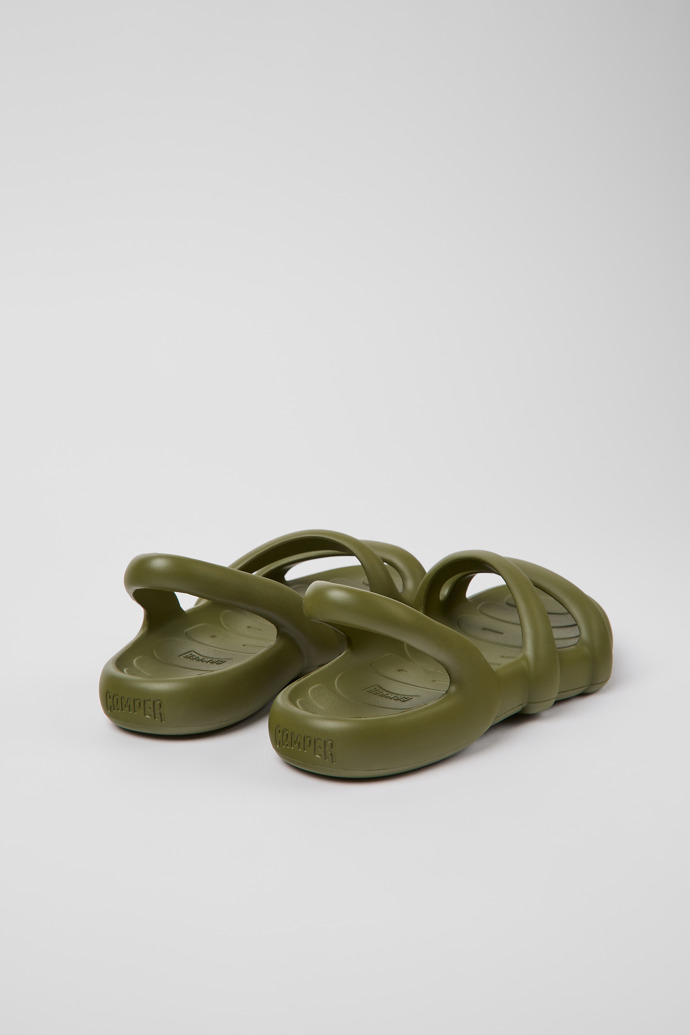 Neu Eingetroffen Camper Kobarah Flat - Grüne Unisex-Sandale