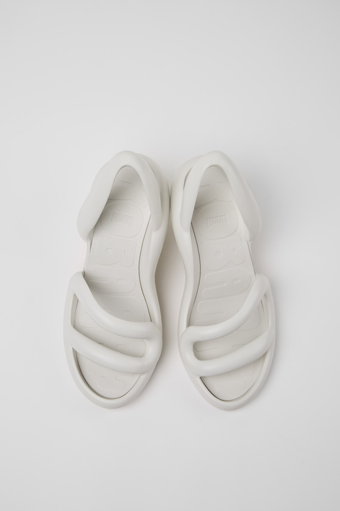 Neu Eingetroffen Camper Kobarah - Weiße Unisex-Sandale.