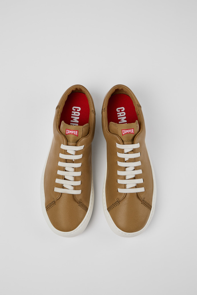 Neu Eingetroffen Camper Peu Touring - Brauner Herrensneaker aus Leder