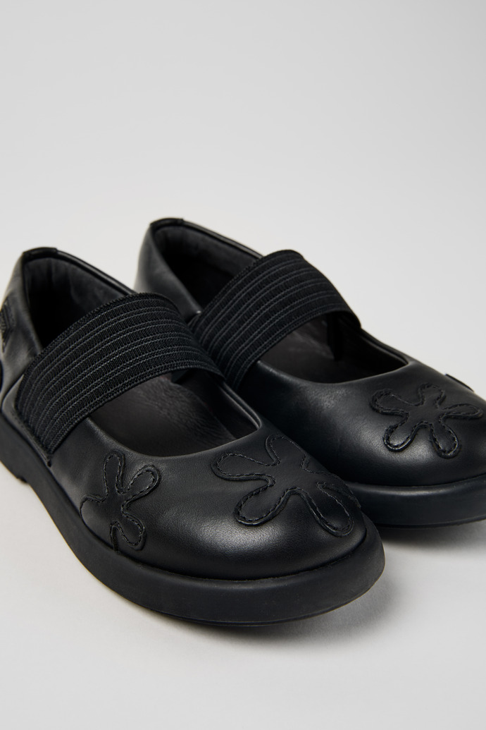 Neu Eingetroffen Camper Twins - Schwarzer Kinderschuh aus Leder