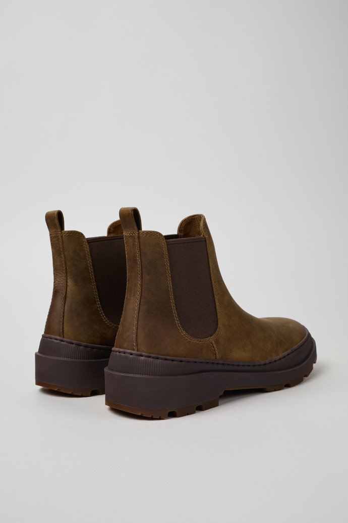 Neu Eingetroffen Camper Brutus Trek MICHELIN - Braune Herrenstiefelette aus Nubukleder