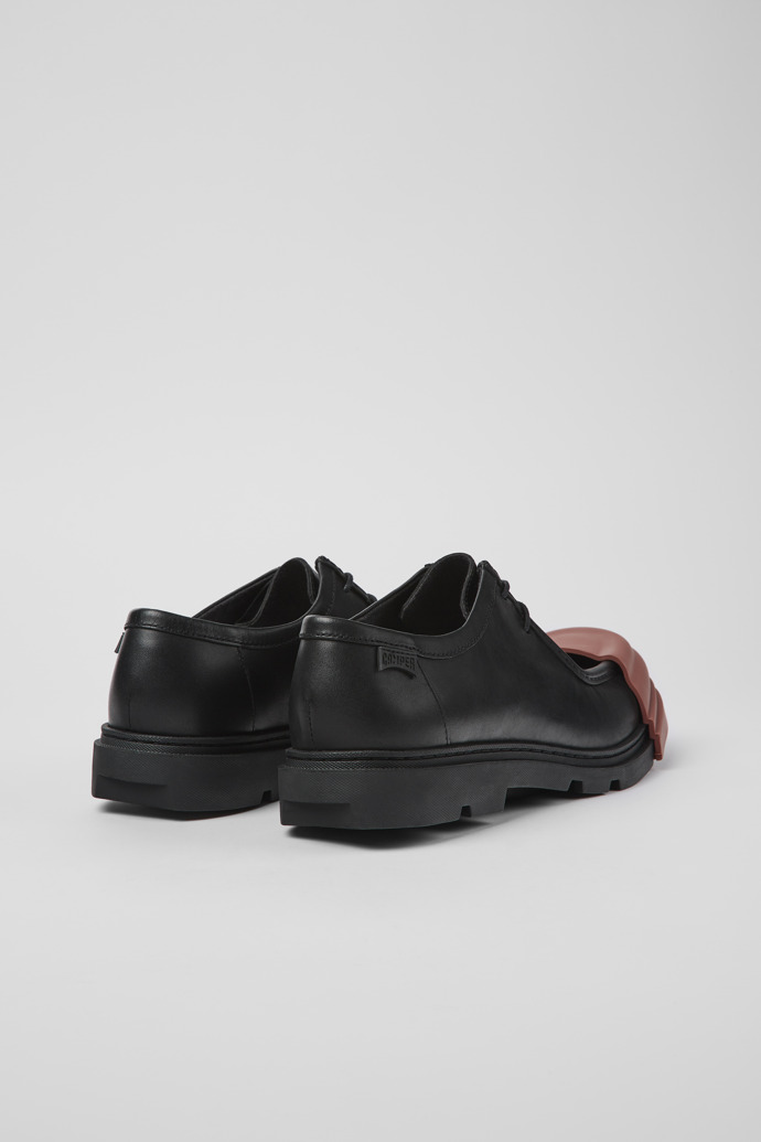 Neu Eingetroffen Camper Junction - Schwarzer Wallabee-Herrenschuh aus Leder