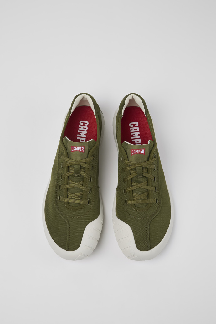 Neu Eingetroffen Camper Peu Path - Grüner Herrensneaker aus Textil